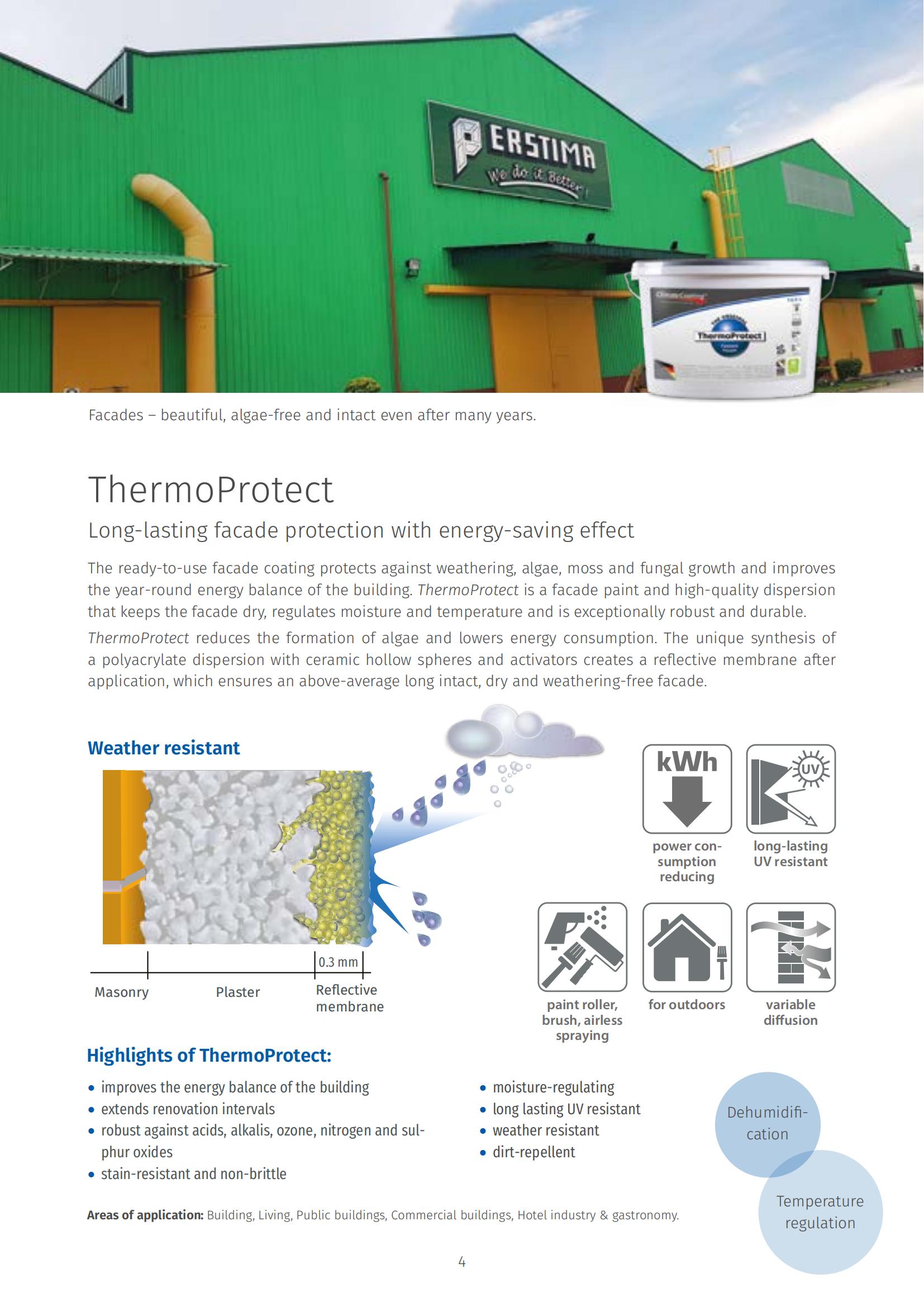 ThermoProtect Coating | Exterior Paint and Coating | Weather Protection Paint